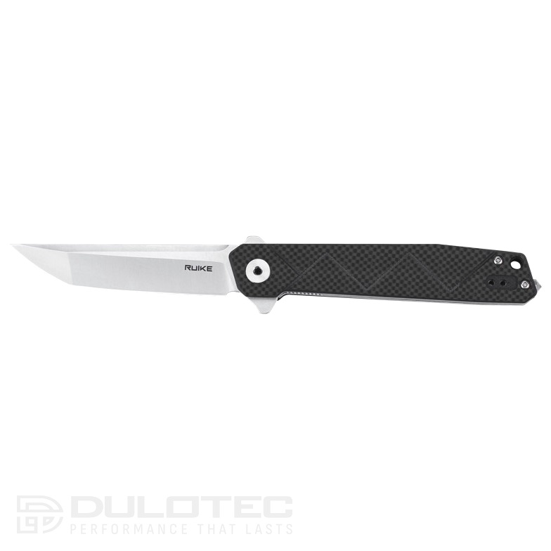 Сгъваем нож Ruike P127-CB - черен 14C28N неръждаема стомана » Dulotec.BG