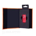 Фенер Fenix E03R V2.0 за ключодържател - червена роза в подаръчна кутия » Dulotec.BG