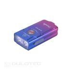 Фенер Fenix E03R V2.0 за ключодържател - замъглено лилав в подаръчна кутия » Dulotec.BG