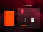 Фенер Fenix E03R V2.0 за ключодържател - червена роза в подаръчна кутия » Dulotec.BG