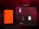 Фенер Fenix E03R V2.0 за ключодържател - замъглено лилав в подаръчна кутия » Dulotec.BG