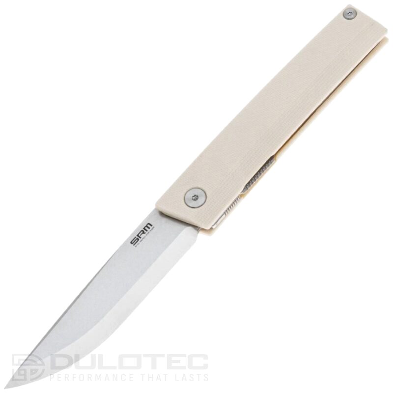 Сгъваем нож SRM 401L-GT - дръжка от G10 и 10Cr15MoV стомана » Dulotec.BG