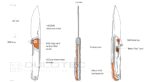 Сгъваем нож Ruike P875-SZ, 14C28N неръждаема стомана » Dulotec.BG