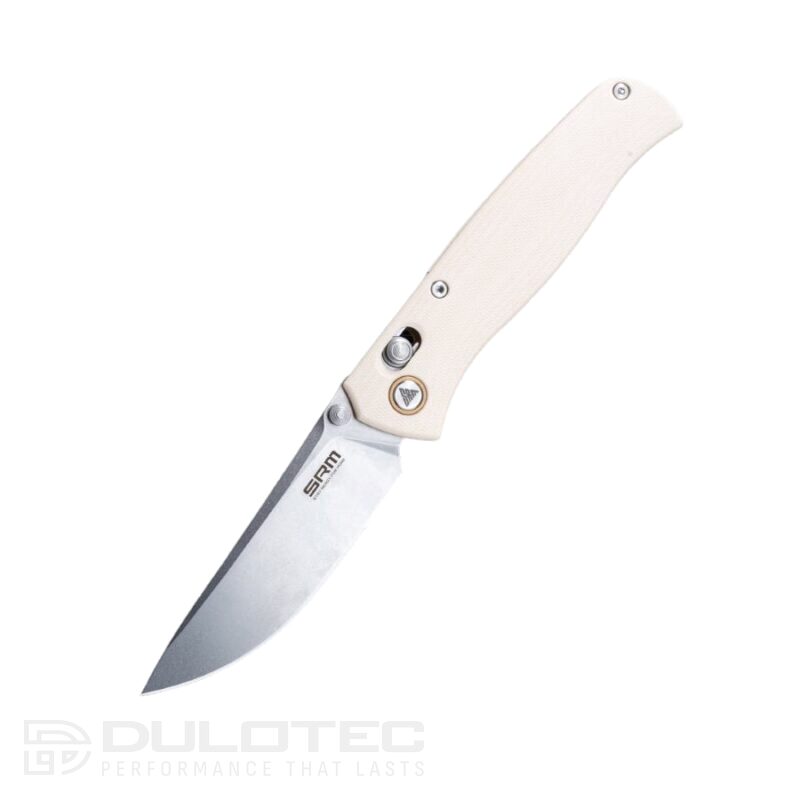 Сгъваем нож SRM 255L-GT - дръжка от G10 и 10Cr15MoV стомана » Dulotec.BG
