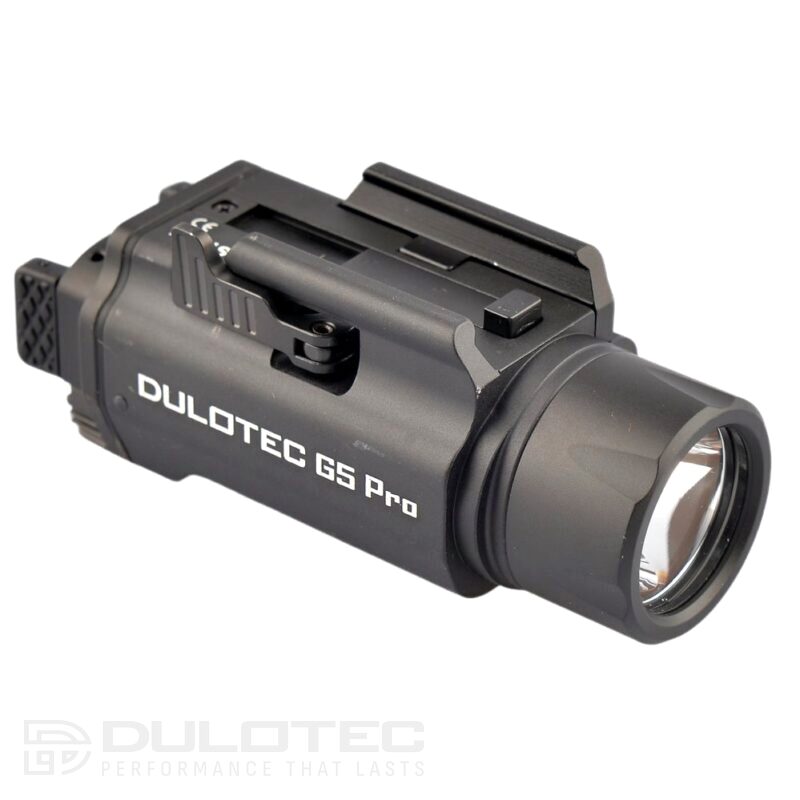 Пистолетен фенер Dulotec G5 Pro – подцевен с лазерен целеуказател зелен » Dulotec.BG