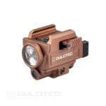 Пистолетен фенер Dulotec G3 кафяв – подцевен с лазерен целеуказател зелен » Dulotec.BG