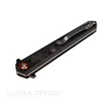 Сгъваем нож Dulotec K254-CF - дръжка от G10 с карбоново покритие и 8Cr неръждаема стомана » Dulotec.BG