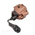 Пистолетен фенер Dulotec G3 кафяв – подцевен с лазерен целеуказател зелен » Dulotec.BG