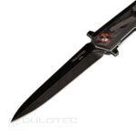 Сгъваем нож Dulotec K254-CF - дръжка от G10 с карбоново покритие и 8Cr неръждаема стомана » Dulotec.BG
