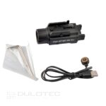 Пистолетен фенер Dulotec G5 Pro – подцевен с лазерен целеуказател зелен » Dulotec.BG