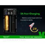 Зарядно устройство Vapcell U2 » Dulotec.BG