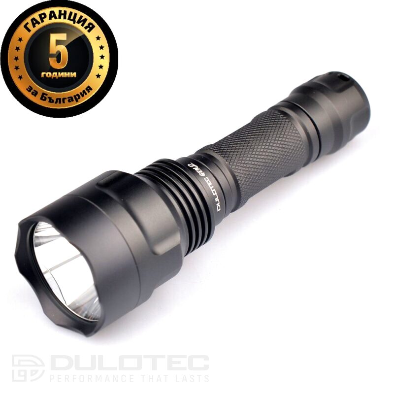 Фенер Dulotec Convoy C8 Gen2 900 метра с батерия и зарядно » Dulotec.BG