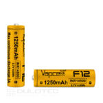 Батерия Vapcell 14500 F12 1250mAh 3A с изпъкнал плюс » Dulotec.BG Батерия Vapcell 14500 F12 1250mAh 3A с изпъкнал плюс » Dulotec.BG