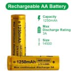 Батерия Vapcell 14500 F12 1250mAh 3A с изпъкнал плюс » Dulotec.BG Батерия Vapcell 14500 F12 1250mAh 3A с изпъкнал плюс » Dulotec.BG