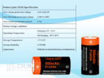 Батерия Vapcell 16340 P1609A 950mAh 3A » Dulotec.BG
