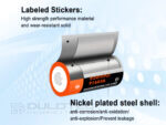 Батерия Vapcell 16340 P1609A 950mAh 3A » Dulotec.BG