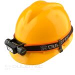Мощен челник Dulotec H4 Pro + батерия 3400 mAh, с бяла и синя светлина » Dulotec.BG