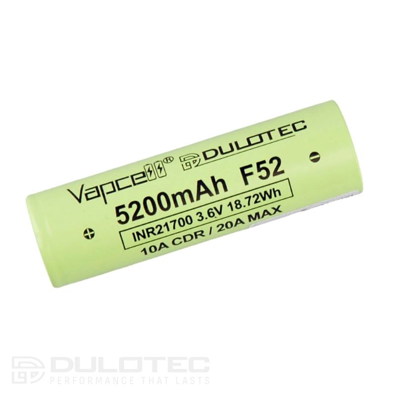 Батерия Vapcell 21700 F52 5200mAh 15A » Dulotec.BG