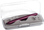 Химикалка Fisher Space Pen Cerakote® Black Cherry Finished Bullet Space Pen - 400H-319 в подаръчна кутия » Dulotec.BG