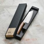 Кухненски нож Tojiro REPPU Kiritsuke Bunka 170мм FD-1361 - SG2 ламинат - дръжка тик » Dulotec.BG