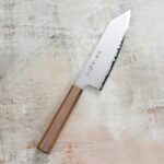Кухненски нож Tojiro REPPU Kiritsuke Bunka 170мм FD-1361 - SG2 ламинат - дръжка тик » Dulotec.BG