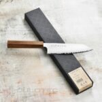 Кухненски нож Tojiro REPPU Kiritsuke Bunka 170мм FD-1361 - SG2 ламинат - дръжка тик » Dulotec.BG