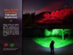 Комплект Фенер Fenix HT18R LED със стойка ALG-18 и спусък AER-05 » Dulotec.BG