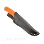 Нож с фиксирано острие Linder Super Edge 2 - оранжева дръжка » Dulotec.BG