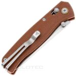 Сгъваем нож SRM 255L-MN - дръжка от Micarta и 10Cr15MoV стомана » Dulotec.BG