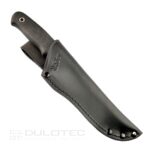 Нож с фиксирано острие Linder Super Edge 2 - черна дръжка » Dulotec.BG