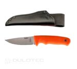 Нож с фиксирано острие Linder Super Edge 1 - оранжева дръжка » Dulotec.BG