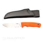 Нож с фиксирано острие Linder Super Edge 2 - оранжева дръжка » Dulotec.BG