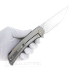 Сгъваем нож SRM 1411-TZ - дръжка от титан и 154CM стомана » Dulotec.BG