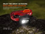 Челник Fenix HL18R-T V2.0 LED - черен » Dulotec.BG