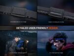 Челник Fenix HL12R V2.0 LED - сив » Dulotec.BG