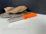 Нож с фиксирано острие Linder Worker Super Edge 8 - оранжева дръжка » Dulotec.BG