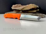 Нож с фиксирано острие Linder Worker Super Edge 8 - оранжева дръжка » Dulotec.BG