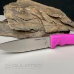 Нож с фиксирано острие Linder Drugar Super Edge 6 - оранжева дръжка » Dulotec.BG