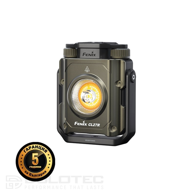 Работна - Къмпинг лампа Fenix CL27R LED - зелен » Dulotec.BG
