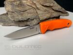 Нож с фиксирано острие Linder Super Edge 1 - оранжева дръжка » Dulotec.BG