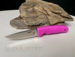 Нож с фиксирано острие Linder Super Edge 1 - розова дръжка » Dulotec.BG