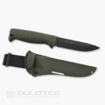 Нож Peltonen Knives Sissipuukko M95 PTFE Teflon 80CrV2 TPE Green Composite » Dulotec.BG