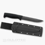Нож Peltonen Knives Sissipuukko M95 PTFE Teflon 80CrV2 TPE Black Leather » Dulotec.BG