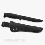 Нож Peltonen Knives Sissipuukko M95 PTFE Teflon 80CrV2 TPE Black kydex » Dulotec.BG