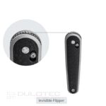 Сгъваем нож SRM 251MB-GB - дръжка от G10 с карбоново покритие и N690 стомана » Dulotec.BG