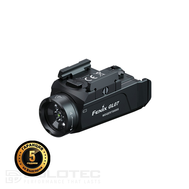 Пистолетен фенер Fenix GL07 - подцевен » Dulotec.BG