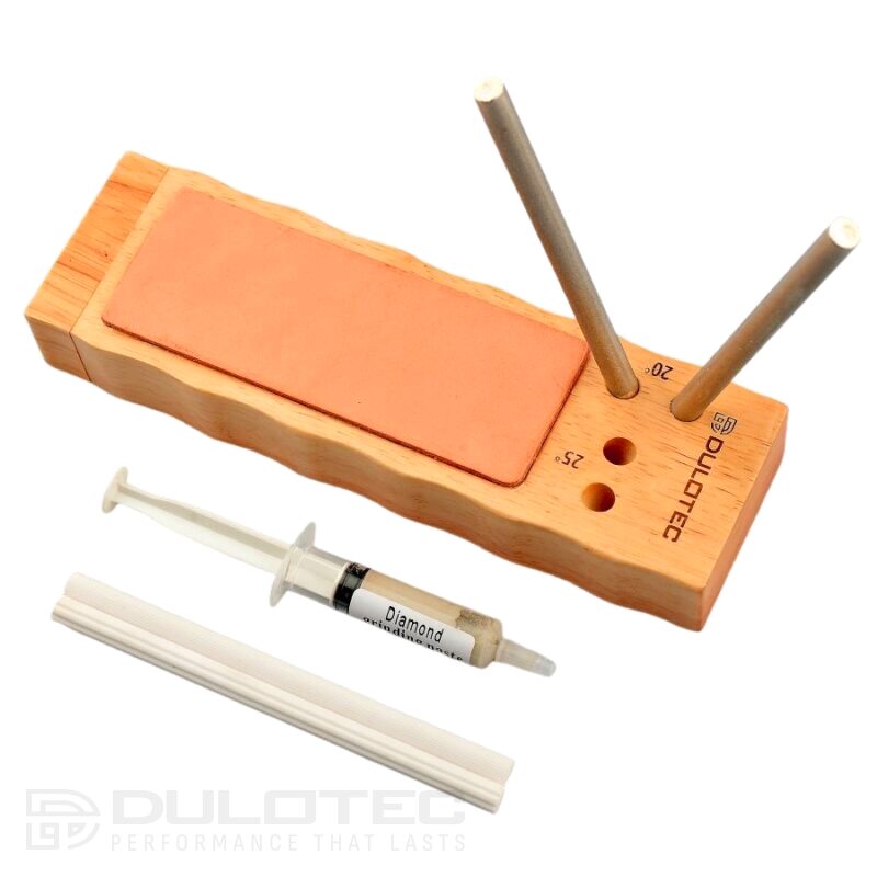 Dulotec V-Force диамантено керамично точило за ножове и строп » Dulotec.BG