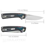 Сгъваем нож SRM 106M-GK - дръжка от G10 и 14C28N стомана » Dulotec.BG