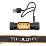 Мощен челник Dulotec H3 Pro + батерия 4000 mAh, бяла светлина до 2400 лумена » Dulotec.BG