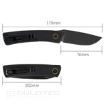 Сгъваем нож SRM 105M-GB - дръжка от G10 и 14C28N стомана » Dulotec.BG